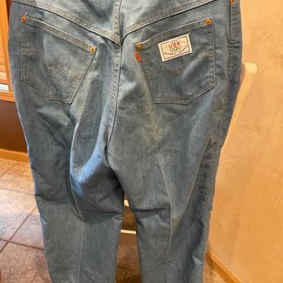 1980â€™s Leviâ€™s Olympic Games jeans