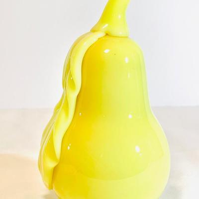 Uranium glass paper weight
