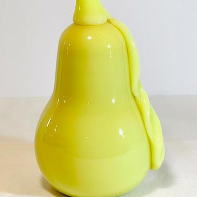 Uranium glass paper weight