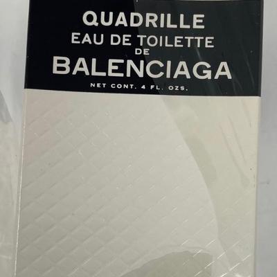 QUADRILLE EAU DE TOILETTE DE BALENCIAGA 4FL. sealed. / Box.