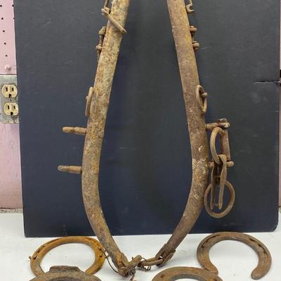 Vintage Hames and Horse Shoes