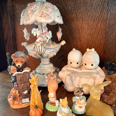 Big Vintage Mixed Lot Collectibles -Gorham, Precious Moments