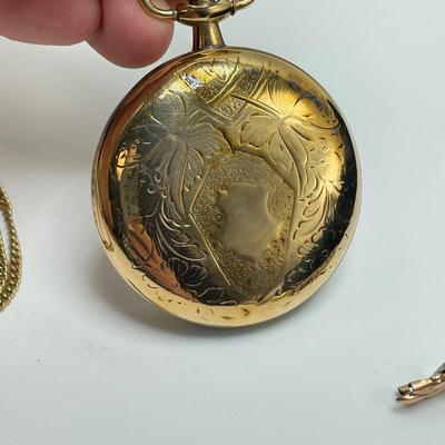 Elgin, Bulova, Wrist Watches + South Bend Pocket Watch (B3-SS)