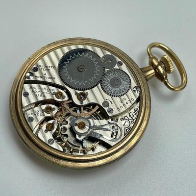 Elgin, Bulova, Wrist Watches + South Bend Pocket Watch (B3-SS)