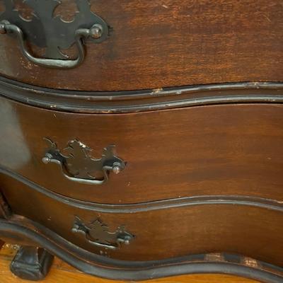 Antique Ball & Claw Feet Secretary Desk