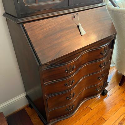 Antique Ball & Claw Feet Secretary Desk
