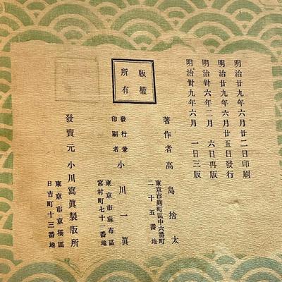 Antique Illustrations of Japanese Life  c1900