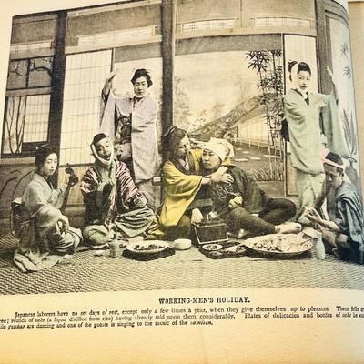 Antique Illustrations of Japanese Life  c1900
