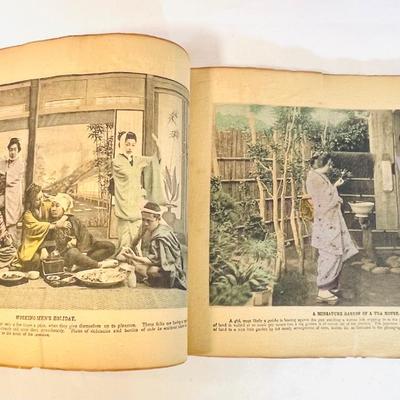 Antique Illustrations of Japanese Life  c1900