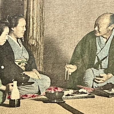 Antique Illustrations of Japanese Life  c1900