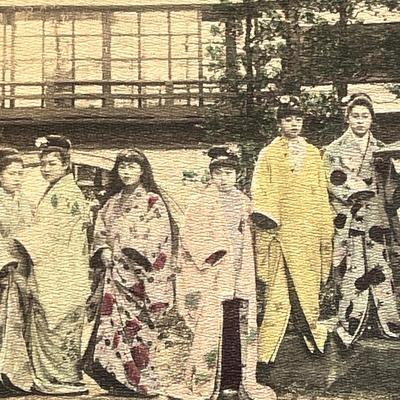 Antique Illustrations of Japanese Life  c1900