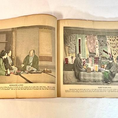 Antique Illustrations of Japanese Life  c1900