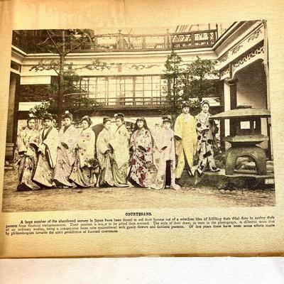 Antique Illustrations of Japanese Life  c1900