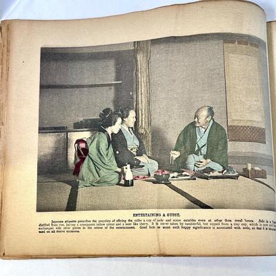 Antique Illustrations of Japanese Life  c1900
