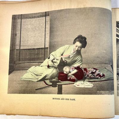 Antique Illustrations of Japanese Life  c1900