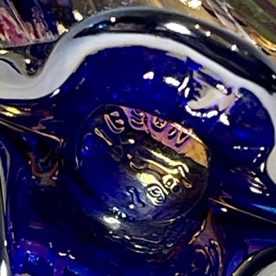 Carnival glass fish
