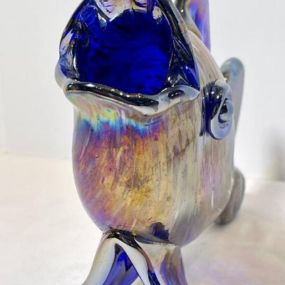 Carnival glass fish