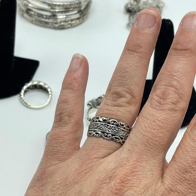 Huge Sarda 925 Collection of Rings, Bracelets & Pendants (B3-SS)