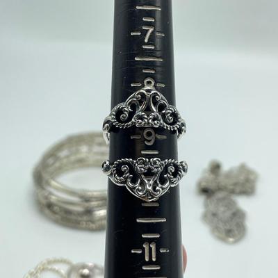 Huge Sarda 925 Collection of Rings, Bracelets & Pendants (B3-SS)