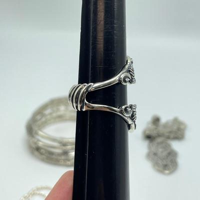 Huge Sarda 925 Collection of Rings, Bracelets & Pendants (B3-SS)