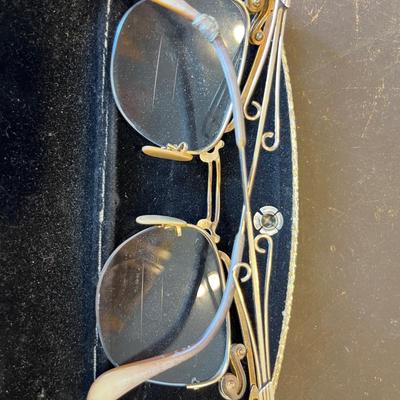 Vintage Gold Filled Cat Eye eyeglasses cool frames