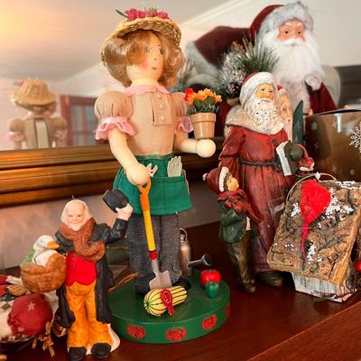 Huge Vntg. Contemp. Christmas Decor Lot - Enesco, Dept. 56, Kirk Stieff