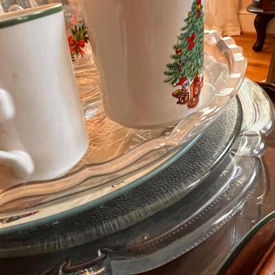 Huge Vntg. Contemp. Christmas Decor Lot - Enesco, Dept. 56, Kirk Stieff