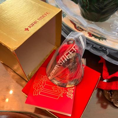 Huge Vntg. Contemp. Christmas Decor Lot - Enesco, Dept. 56, Kirk Stieff