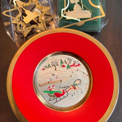 Huge Vntg. Contemp. Christmas Decor Lot - Enesco, Dept. 56, Kirk Stieff