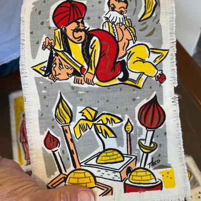 Vintage Bar joke tea towels