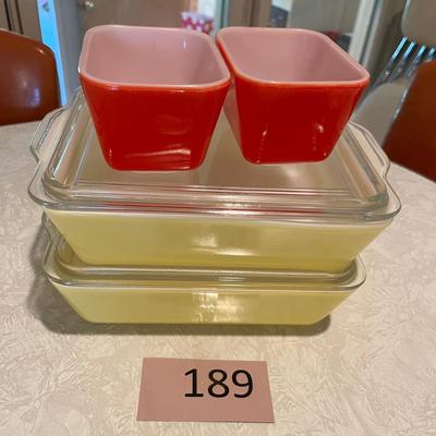 Pyrex refrigerator dishes