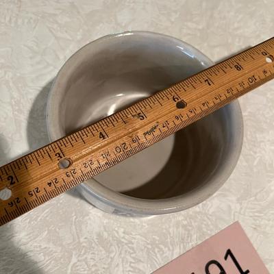 Antique Advertising Butter crock