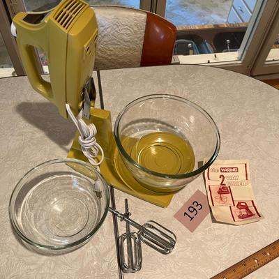 Vintage two way mixer