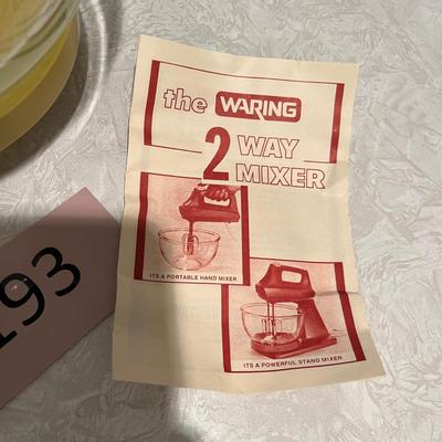 Vintage two way mixer