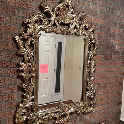 Large Accent Mirror with Composite Frame