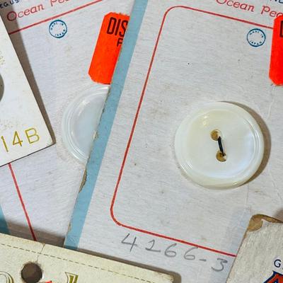 Vintage button lot