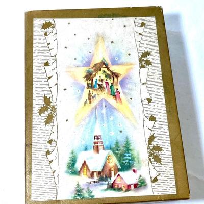 Vintage Christmas card lot