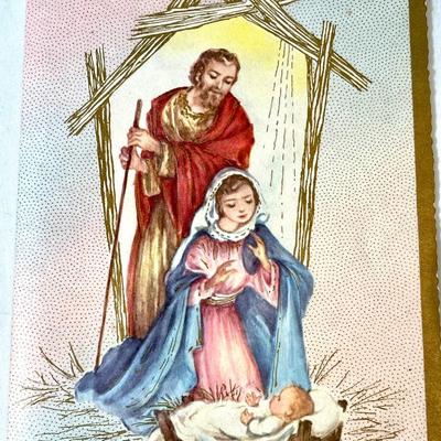 Vintage Christmas card lot