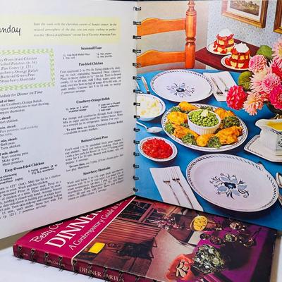 Vintage cookbooks
