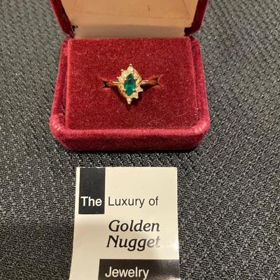 Golden Nugget ring