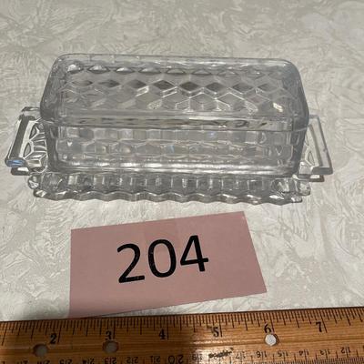 Fostoria, American butter dish