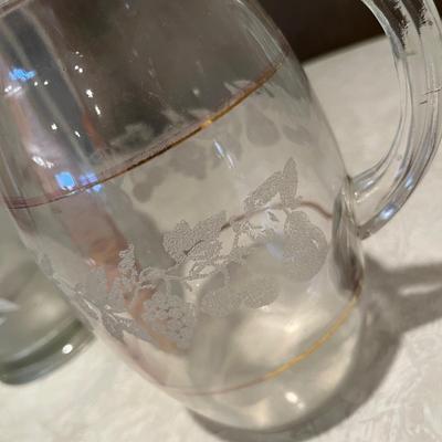 Two vintage pitchers