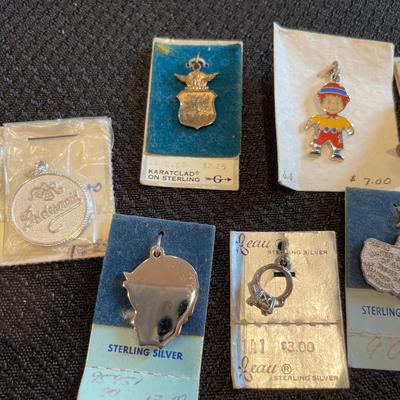 Sterling charms