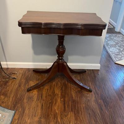 Claw Footed Folding Top Table (S-MG)