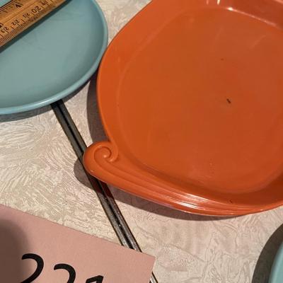 Vintage plastic plates + more