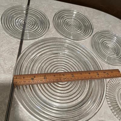 Manhattan depression glass plates