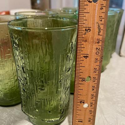 Lot 2 anchor, hocking, pagoda tumblers