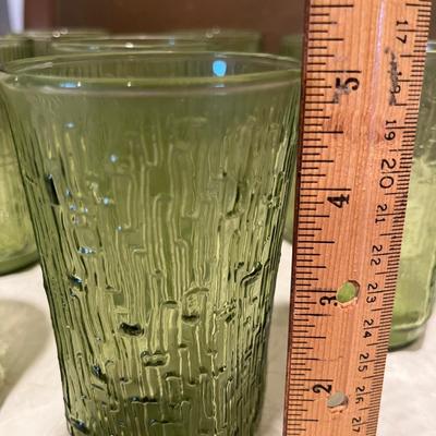 Lot 3 anchor, hocking, pagoda tumblers