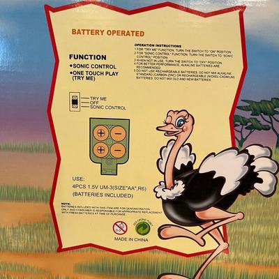 Dancing ostrich works