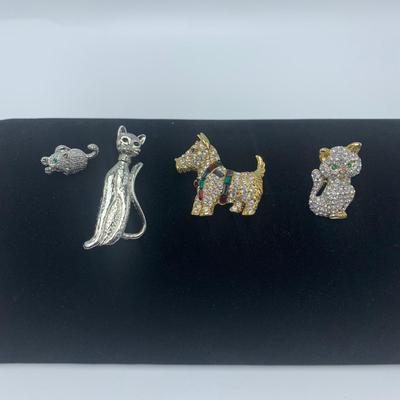 Cat and Dog Themed Selection of Jewelry (B3-KW)